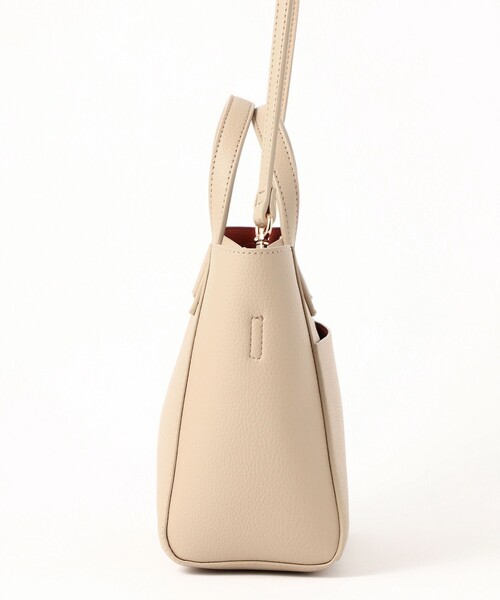 MACKINTOSH PHILOSOPHY（ﾏｯｷﾝﾄｯｼｭ ﾌｨﾛｿﾌｨｰ）の「ミニショルダースクエアトート（トートバッグ・レディース・ベージュ/シルバー・FREE）」の13枚目の写真