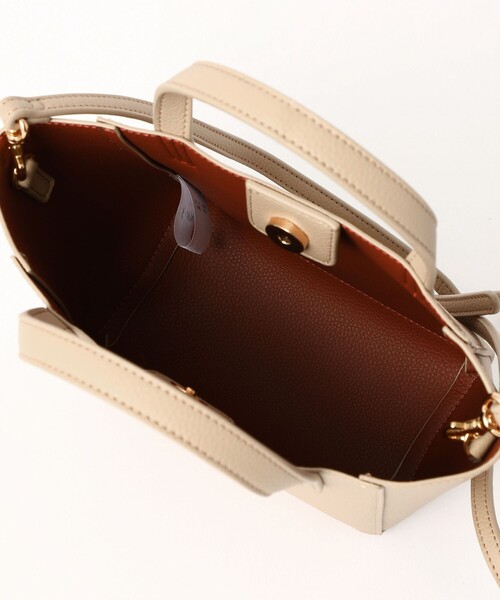 MACKINTOSH PHILOSOPHY（ﾏｯｷﾝﾄｯｼｭ ﾌｨﾛｿﾌｨｰ）の「ミニショルダースクエアトート（トートバッグ・レディース・ベージュ/シルバー・FREE）」の16枚目の写真