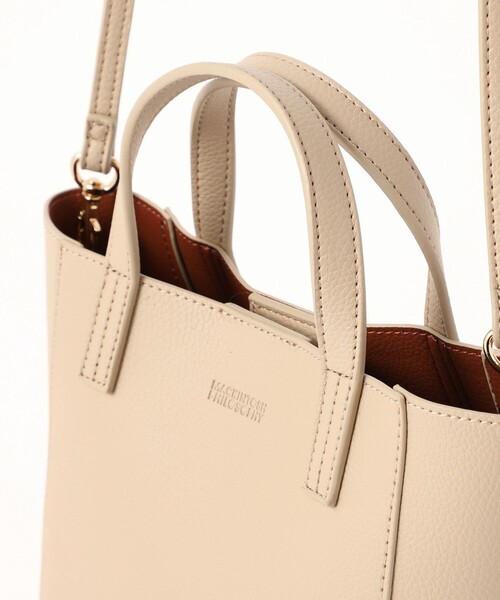 MACKINTOSH PHILOSOPHY（ﾏｯｷﾝﾄｯｼｭ ﾌｨﾛｿﾌｨｰ）の「ミニショルダースクエアトート（トートバッグ・レディース・ベージュ/シルバー・FREE）」の18枚目の写真