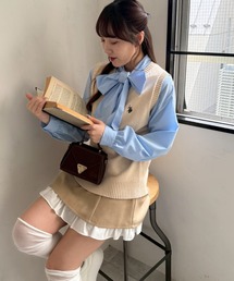 U.S. POLO ASSN.（ユーエスポロアッスン）の「【U.S. POLO ASSN. ×RMAF】スクールベスト（ベスト）」