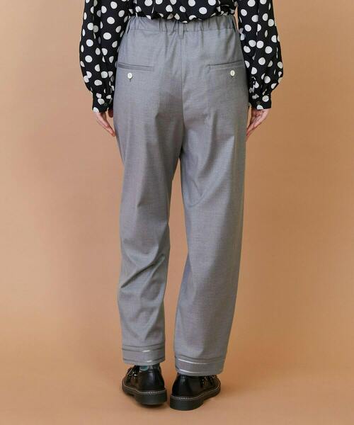 FRAPBOIS(フラボア)の「マリーナ パンツ(その他パンツ・レディース・ネイビー/グレー・1/2)」の4枚目の写真