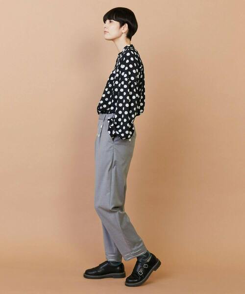 FRAPBOIS(フラボア)の「マリーナ パンツ(その他パンツ・レディース・ネイビー/グレー・1/2)」の11枚目の写真