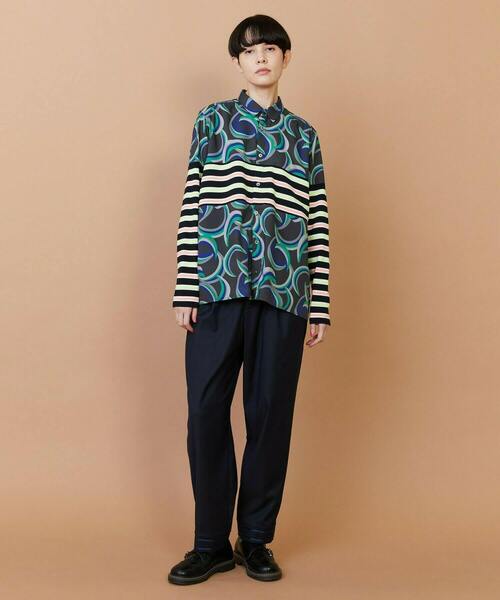 FRAPBOIS(フラボア)の「マリーナ パンツ(その他パンツ・レディース・ネイビー/グレー・1/2)」の17枚目の写真