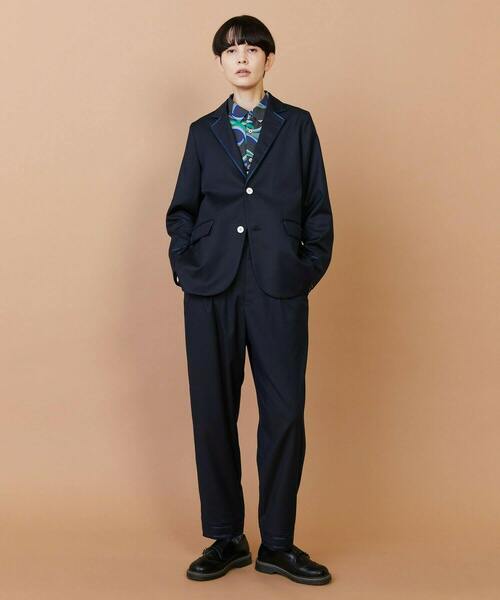 FRAPBOIS(フラボア)の「マリーナ パンツ(その他パンツ・レディース・ネイビー/グレー・1/2)」の22枚目の写真