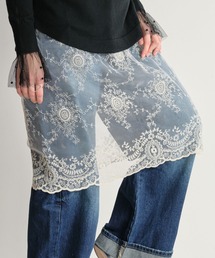 Mia   （ミア）の「レイヤードレーススカート（スカート）」