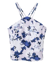 PR01.（ピーアールワン）の「Julier flash flowerプリントキャミソール（キャミソール）」