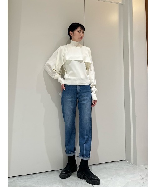 NAILS(ネイル)の「NAILS / ストレート デニムパンツ(デニムパンツ・レディース・ブルー/ブラック・25/24/23/27/26)」の19枚目の写真