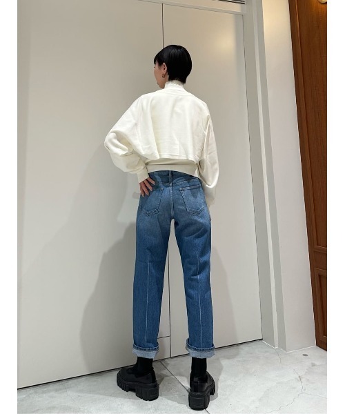 NAILS(ネイル)の「NAILS / ストレート デニムパンツ(デニムパンツ・レディース・ブルー/ブラック・25/24/23/27/26)」の20枚目の写真
