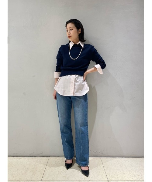 NAILS(ネイル)の「NAILS / ストレート デニムパンツ(デニムパンツ・レディース・ブルー/ブラック・25/24/23/27/26)」の16枚目の写真