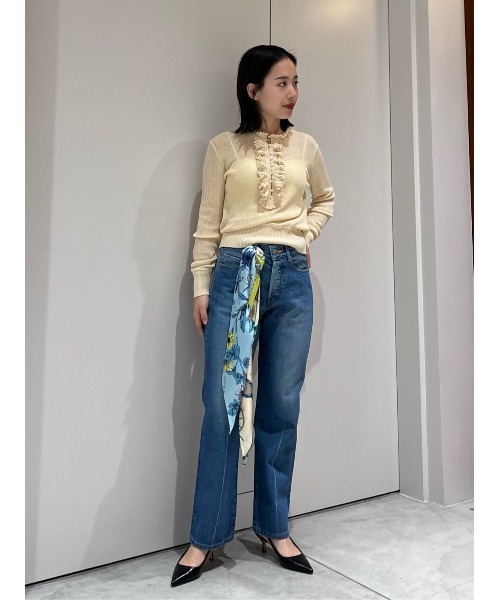 NAILS(ネイル)の「NAILS / ストレート デニムパンツ(デニムパンツ・レディース・ブルー/ブラック・25/24/23/27/26)」の14枚目の写真