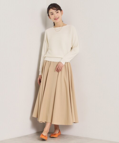 ITS'DEMO（イッツデモ）の「【洗濯機OK】花粉防止リブドルマンニット（ニット/セーター・レディース・ライトイエロー系/ピンク/ピンク系/オフホワイト/ブルー・00）」の12枚目の写真