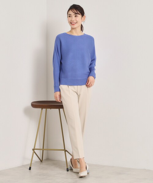 ITS'DEMO（イッツデモ）の「【洗濯機OK】花粉防止リブドルマンニット（ニット/セーター・レディース・ライトイエロー系/ピンク/ピンク系/オフホワイト/ブルー・00）」の16枚目の写真