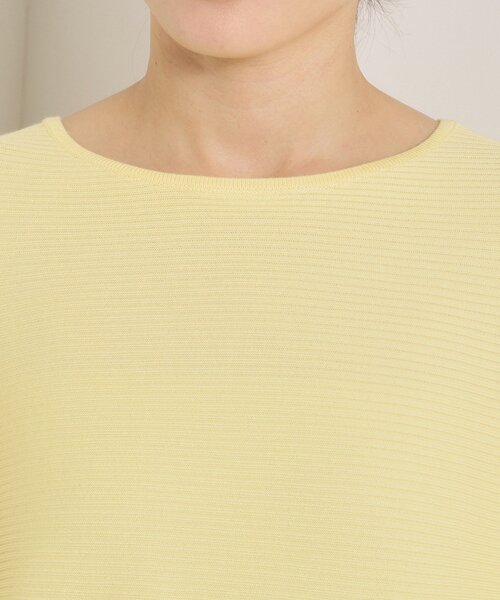 ITS'DEMO（イッツデモ）の「【洗濯機OK】花粉防止リブドルマンニット（ニット/セーター・レディース・ライトイエロー系/ピンク/ピンク系/オフホワイト/ブルー・00）」の22枚目の写真