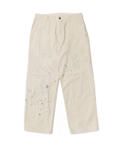 Snow Peak（スノーピーク）の「Snow Peak / Sulfur Dyed Fade Painted Pants フェードペイントパンツ（カーゴパンツ・メンズ・チャコール/ホワイト・S/M/L/XL）」の13枚目の写真
