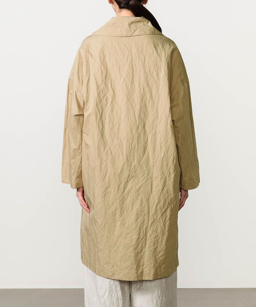 GALLEGO DESPORTES(ギャレゴデスポート)の「GALLEGO DESPORTES | 1ボタンコート WOMEN(チェスターコート・レディース・ネイビー/ベージュ・S)」の3枚目の写真