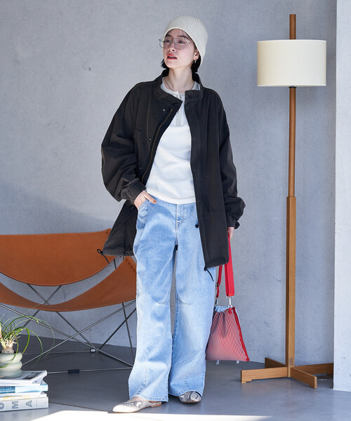 セール】M-65 フェード加工 ショートモッズコート（モッズコート
