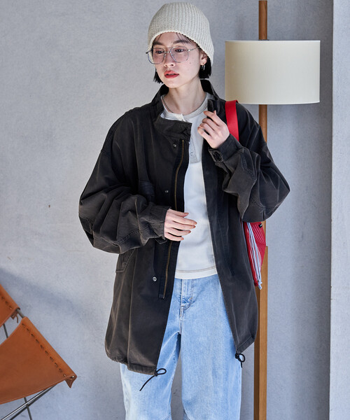 セール】M-65 フェード加工 ショートモッズコート（モッズコート