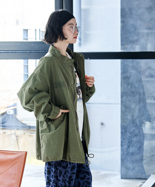 M-65 フェード加工 ショートモッズコート（モッズコート）｜FREAK'S