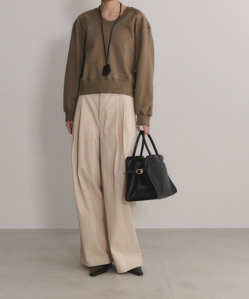 ADAM ET ROPE'(アダムエロペ)の「【PFT】P Tote Bag(トートバッグ・レディース・ブラック/グリーン系その他2・FREE)」の9枚目の写真