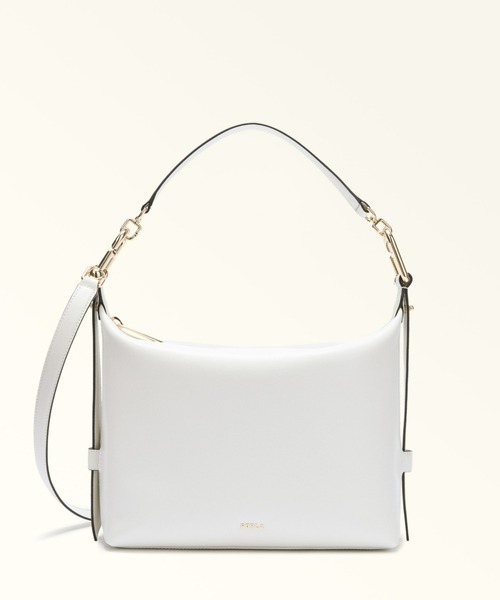 FURLA（フルラ）の「フルラ トニー (Furla Tonie) ショルダーバッグ（ショルダーバッグ・レディース・モカ/ホワイト・ONE SIZE）」の3枚目の写真