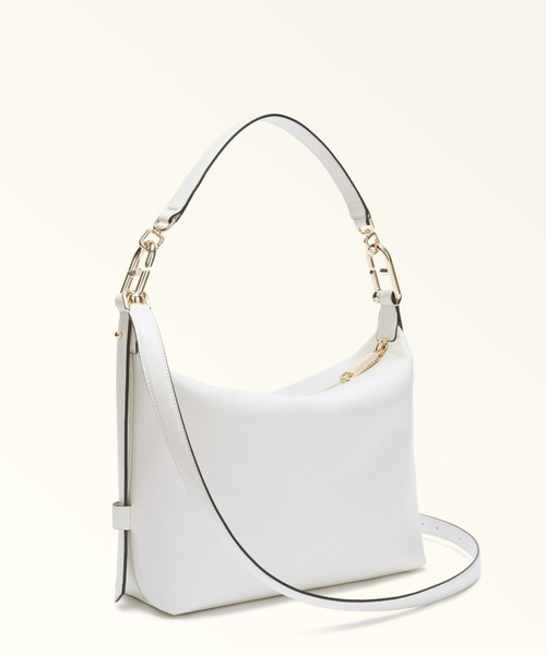FURLA（フルラ）の「フルラ トニー (Furla Tonie) ショルダーバッグ（ショルダーバッグ・レディース・モカ/ホワイト・ONE SIZE）」の4枚目の写真