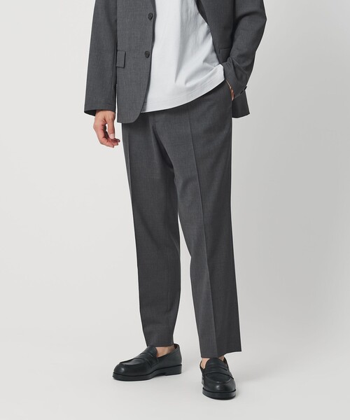 【大幅セール中】ビューティーアンドユース　スラックス　グレー BEAUTY&YOUTH UNITED ARROWS（ビューティーアンドユースユナイテッド