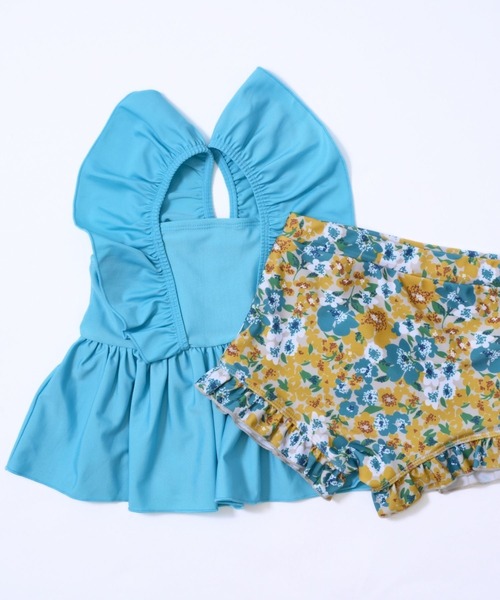 RIO（リオ）の「セパレート水着2点セット（水着・キッズ・ブルー・100cm/110cm/120cm/130cm）」の8枚目の写真