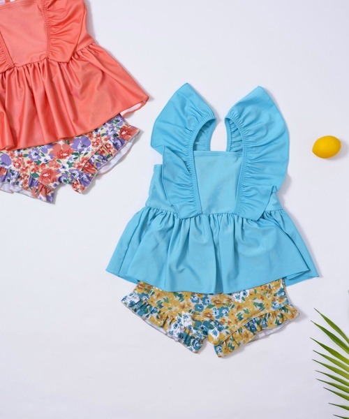 RIO（リオ）の「セパレート水着2点セット（水着・キッズ・ブルー・100cm/110cm/120cm/130cm）」の6枚目の写真