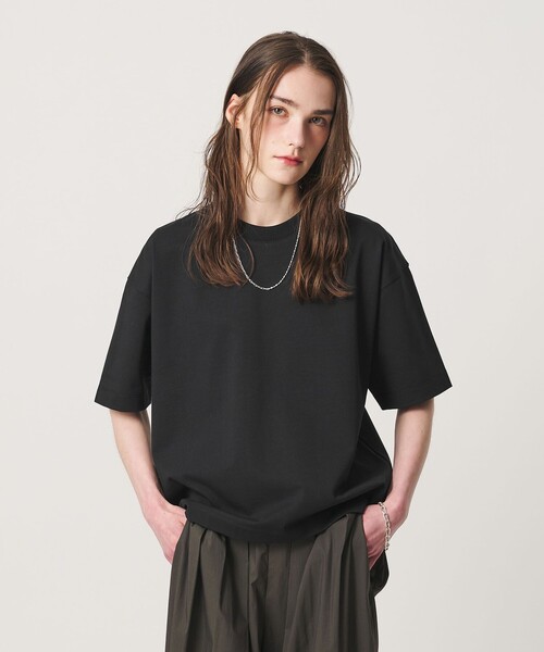 BEAUTY&YOUTH UNITED ARROWS(ビューティーアンドユースユナイテッドアローズ)の「【WEB限定】ヘビーウエイト バレル クロップド Tシャツ(Tシャツ/カットソー・メンズ・ブラック/ホワイト/ブラウン/レッド・S/M/L/XL)」の15枚目の写真