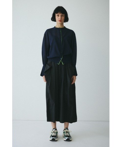 HeRIN.CYE(ヘリンドットサイ)の「Volume nylon skirt ボリュームナイロンスカート(スカート・レディース・カーキ/ブラック/ライトグレー・FREE)」の11枚目の写真