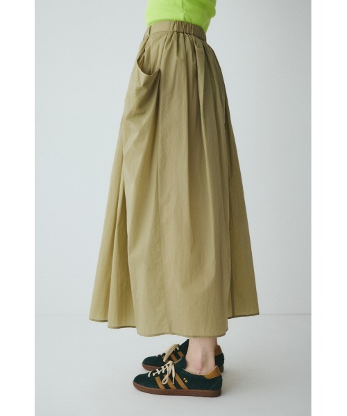 HeRIN.CYE(ヘリンドットサイ)の「Volume nylon skirt ボリュームナイロンスカート(スカート・レディース・カーキ/ブラック/ライトグレー・FREE)」の15枚目の写真
