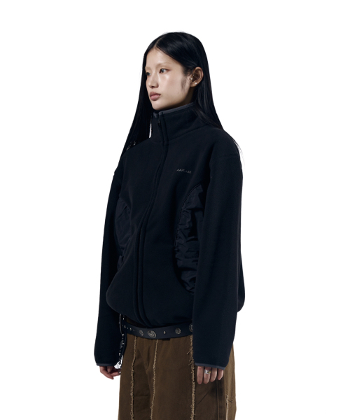 AAKAM(アーカム)の「Contrast Fleece Jacket (Black)(その他アウター・レディース・その他・1/2)」の5枚目の写真