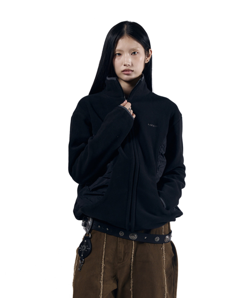 AAKAM(アーカム)の「Contrast Fleece Jacket (Black)(その他アウター・レディース・その他・1/2)」の6枚目の写真