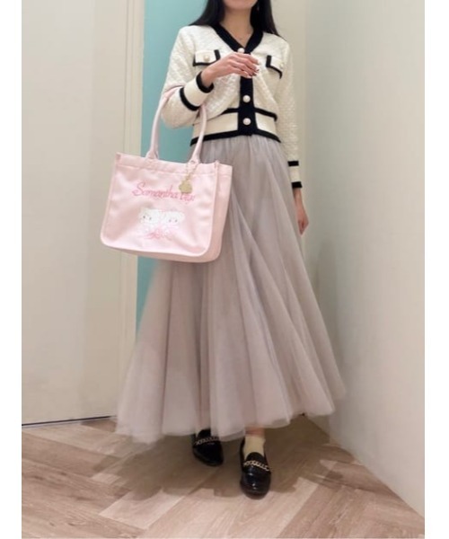 SAMANTHAVEGA(サマンサベガ)の「Lil ala mode×SAMANTHAVEGAコレクション キャンバストートバッグ(トートバッグ・レディース・ピンク・FREE)」の9枚目の写真