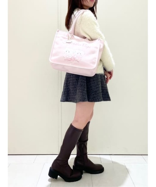 SAMANTHAVEGA(サマンサベガ)の「Lil ala mode×SAMANTHAVEGAコレクション キャンバストートバッグ(トートバッグ・レディース・ピンク・FREE)」の8枚目の写真