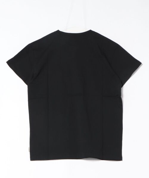 BILLABONG(ビラボン)の「BILLABONG/ビラボン 半袖 Tシャツ ポケット ポケT ロゴ BG013202(Tシャツ/カットソー・レディース・ブラック×ホワイト/アクア・L/M)」の9枚目の写真