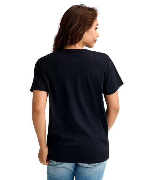 BILLABONG(ビラボン)の「BILLABONG/ビラボン 半袖 Tシャツ ポケット ポケT ロゴ BG013202(Tシャツ/カットソー・レディース・ブラック×ホワイト/アクア・L/M)」の7枚目の写真