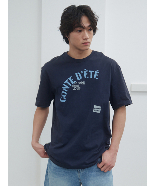 KIJUN MEN(キジュンメンズ)の「ル・ソレイユTシャツ ネイビー(Tシャツ/カットソー・メンズ・その他・LARGE/MEDIUM/X-LARGE)」の1枚目の写真