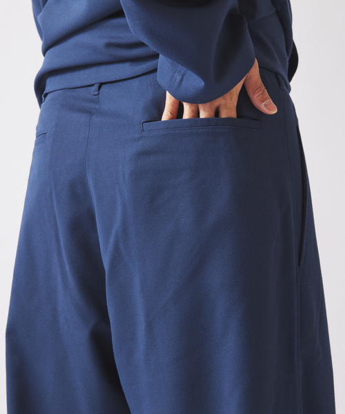 JOURNAL STANDARD relume（ジャーナルスタンダード　レリューム）の「TRメッシュ オーバーパンツ (セットアップ対応可能)（スラックス・メンズ・グレー/ブルー/アイボリー・MEDIUM/SMALL/LARGE）」の11枚目の写真