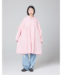 Little sunny bite | 【8】【it】【Little Sunny Bite】checker long jacket(ブルゾン)