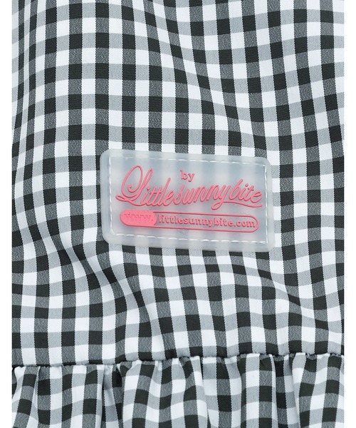 Little sunny bite(リトルサニーバイト)の「【8】【it】【Little Sunny Bite】checker long jacket(ブルゾン・レディース・ピンク/ブラック/ブルー・MEDIUM/SMALL)」の9枚目の写真