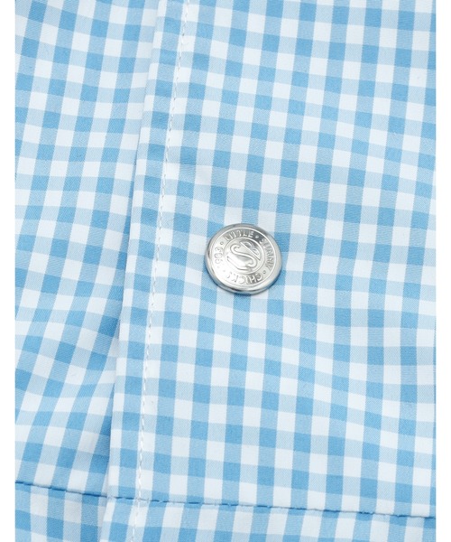 Little sunny bite(リトルサニーバイト)の「【8】【it】【Little Sunny Bite】checker long jacket(ブルゾン・レディース・ピンク/ブラック/ブルー・MEDIUM/SMALL)」の19枚目の写真