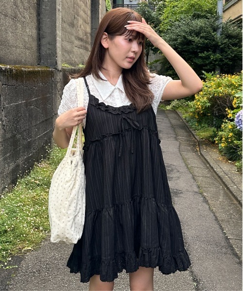 kutir(クティール)の「kutirlune/花柄トートバッグ(トートバッグ・レディース・ピンク/ピンク系その他/ピンクベージュ/ブルー・FREE)」の8枚目の写真