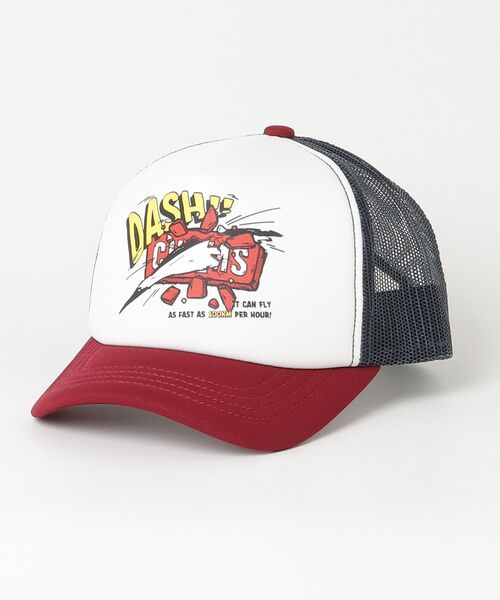 CHUMS(チャムス)の「【CHUMS】Kids CHUMS Trucker Cap(キャップ・キッズ・ネイビー/ベージュ/トリコロール・FREE)」の7枚目の写真