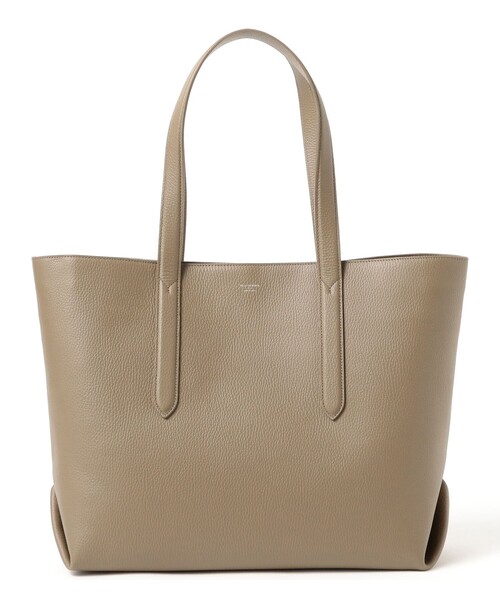 BRILLA per il gusto（ブリッラペルイルグースト）の「PELLE MORBIDA / レザー トートバッグ（トートバッグ・メンズ・オリーブ/ブラック/チャコールグレー・ONE SIZE）」の3枚目の写真