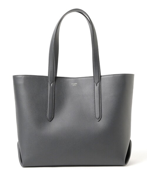 BRILLA per il gusto（ブリッラペルイルグースト）の「PELLE MORBIDA / レザー トートバッグ（トートバッグ・メンズ・オリーブ/ブラック/チャコールグレー・ONE SIZE）」の2枚目の写真