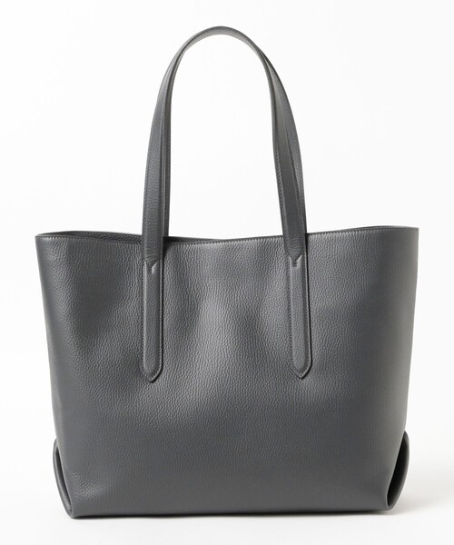 BRILLA per il gusto（ブリッラペルイルグースト）の「PELLE MORBIDA / レザー トートバッグ（トートバッグ・メンズ・オリーブ/ブラック/チャコールグレー・ONE SIZE）」の9枚目の写真