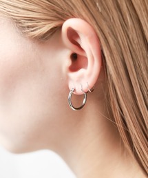 Pledge（プレッジ）の「【Pledge（プレッジ）】MINIフープ ピアス（ソロ）（ピアス（片耳用））」