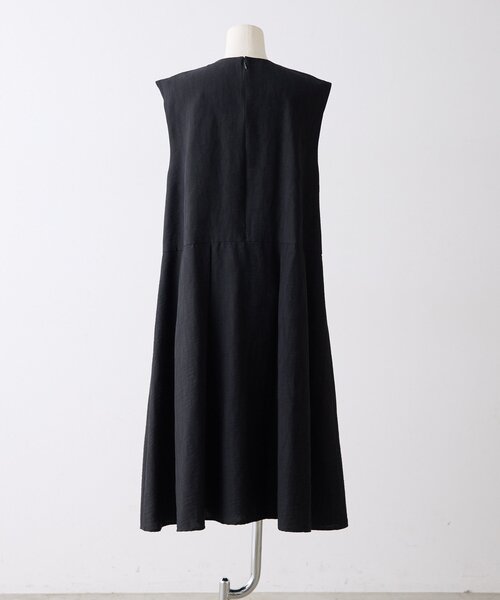 ear PAPILLONNER(イアパピヨネ)の「《2点セット/マルチウェイ》ジャガードチュールセットワンピース【SUM1 STYLE(スミスタイル)】(ワンピース・レディース・ブラック・FREE)」の8枚目の写真