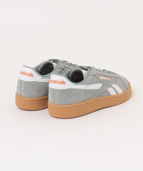 ASBee(アスビー)の「Reebok リーボック CLUB C GROUNDS UK レディーススニーカー(クラブシーグラウンズUK) 146285 100244921 ライトグレー(スニーカー・レディース・ライトグレー・25.0cm/24.5cm/24.0cm/23.5cm/23.0cm)」の2枚目の写真